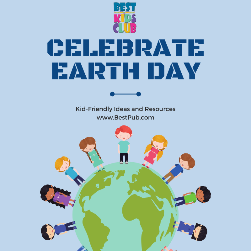 Earth Day Kids Website Graphics