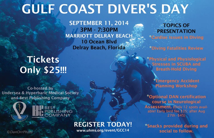 Gulf Coast Diver's Day Coming Soon! September 11th in Delray Beach, Florida
